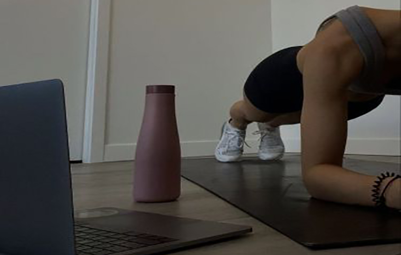 روتین ورزشی در خانه